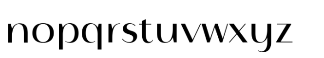 Istanbul Type Variable Font LOWERCASE