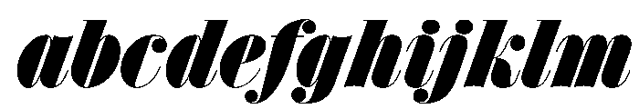 Isambard Condensed Italic FONT