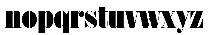 Isambard Condensed Roman Font LOWERCASE