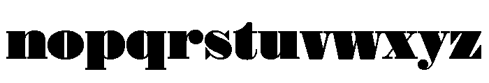 Isambard No 2 Roman Font LOWERCASE