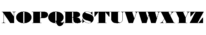 Isambard Roman Font UPPERCASE