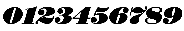 Isambard Text Italic Font OTHER CHARS