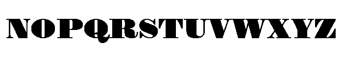 Isambard Text Roman Font UPPERCASE