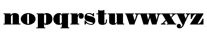Isambard Text Roman Font LOWERCASE