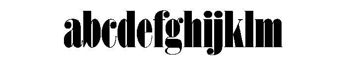 Isambard X Condensed Roman FONT