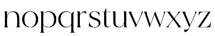 Iskry One Font LOWERCASE