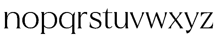Iskry Three Font LOWERCASE