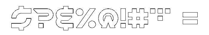 Isomorphic Regular Font OTHER CHARS