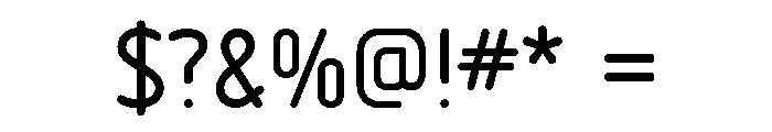Isonorm Regular Font OTHER CHARS