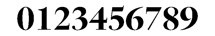 Itc Bodoni Seventytwo Bold Font OTHER CHARS