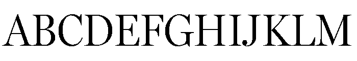 Itc Bodoni Seventytwo Light Font UPPERCASE
