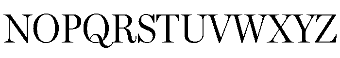 Itc Bodoni Seventytwo Light Font UPPERCASE