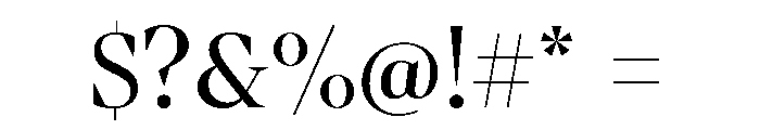 Itc Bodoni Seventytwo Medium Font OTHER CHARS