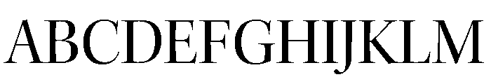 Itc Bodoni Seventytwo Regular Font UPPERCASE