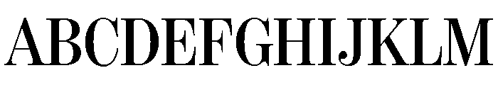 Itc Bodoni Seventytwo Semibold Font UPPERCASE