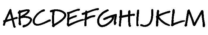 Itc Bradley Hand Bold Font UPPERCASE