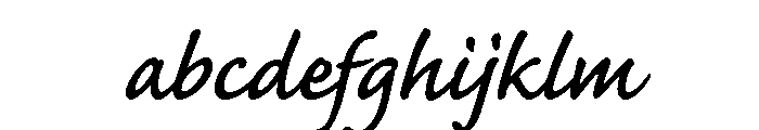 Itc Bradley Hand Semibold FONT