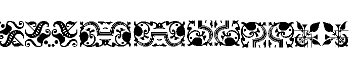 Itc Zapf Dingbats Regular Font UPPERCASE