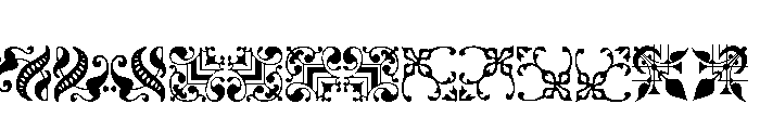 Itc Zapf Dingbats Regular Font LOWERCASE