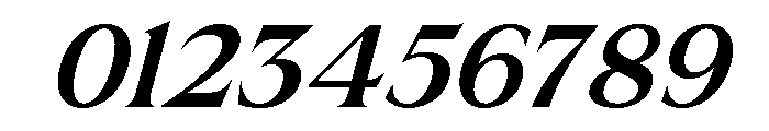 IT Velthora Italic Font OTHER CHARS