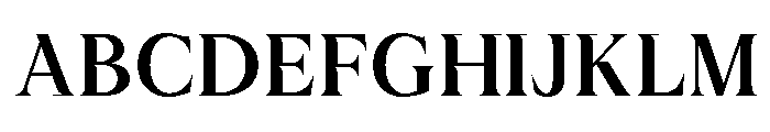 IT Velthora Regular Font UPPERCASE