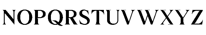 IT Velthora Regular Font UPPERCASE