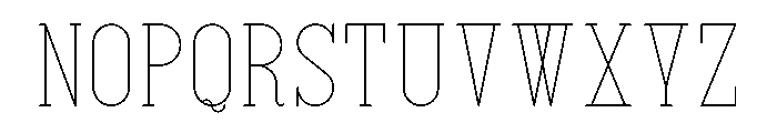 ItalianVP Connected Font LOWERCASE
