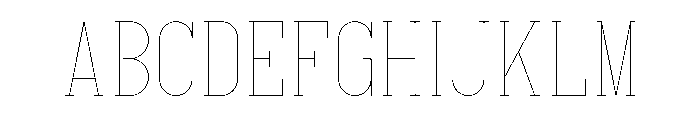 ItalianVP Regular Font UPPERCASE