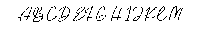 Italianno Font UPPERCASE