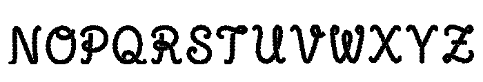 Ithom Regular Font LOWERCASE