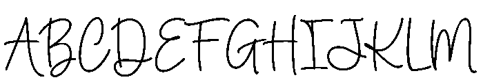 It's Beautiful Regular Font UPPERCASE