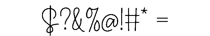 It's Beautiful Sunshine Script Regular Font OTHER CHARS
