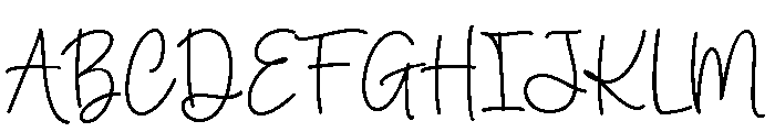It's Beautiful Sunshine Script Regular Font UPPERCASE