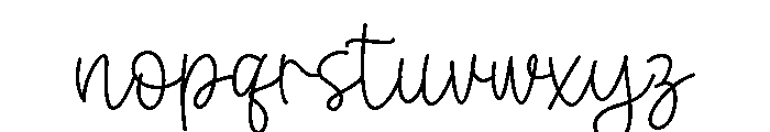 It's Beautiful Sunshine Script Regular Font LOWERCASE
