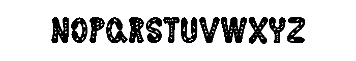 Its My Santa Font UPPERCASE