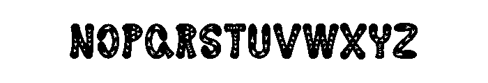 Its My Santa Font LOWERCASE