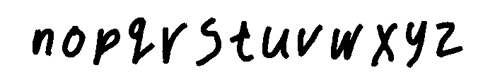 Its Personal Regular Font LOWERCASE