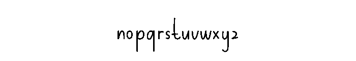 Its Smooth Font LOWERCASE