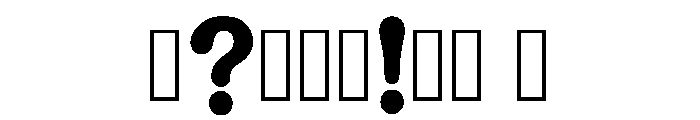 Ituna Regular Font OTHER CHARS