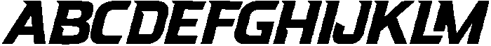 IT ASTRENIX Italic otf (400) Font UPPERCASE