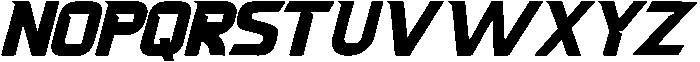 IT ASTRENIX Italic otf (400) Font UPPERCASE