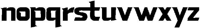 IT ASTRENIX Regular otf (400) Font LOWERCASE