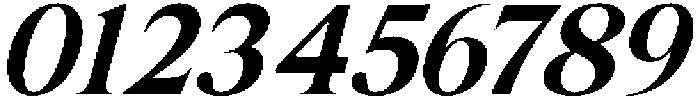 IT Altahera Display Italic otf (400) Font OTHER CHARS