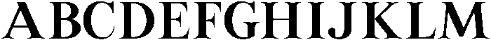 IT Altahera Display Regular otf (400) Font UPPERCASE