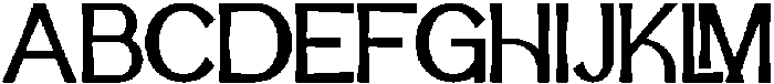 IT Aurlionex Bold otf (700) Font UPPERCASE