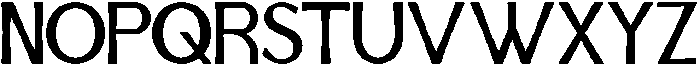 IT Aurlionex Bold otf (700) Font UPPERCASE