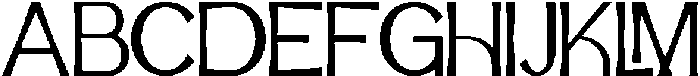 IT Aurlionex Medium otf (500) Font UPPERCASE