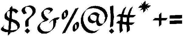 IT Azayrah Deco Regular otf (400) Font OTHER CHARS