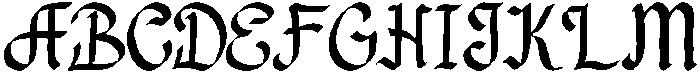 IT Azayrah Deco Regular otf (400) Font UPPERCASE