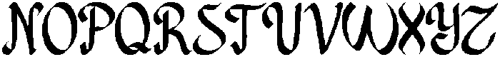 IT Azayrah Deco Regular otf (400) Font UPPERCASE